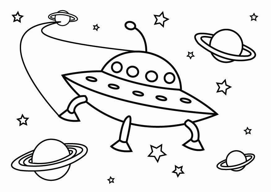ぬりえページ: UFO (キャラクター) #103143 - 無料の印刷可能なぬりえページ