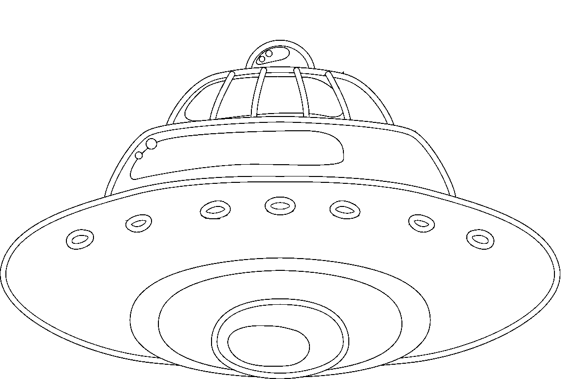 ぬりえページ: UFO (キャラクター) #103321 - 無料の印刷可能なぬりえページ
