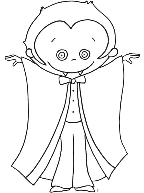 ぬりえページ: 吸血鬼 (キャラクター) #85903 - 無料の印刷可能なぬりえページ