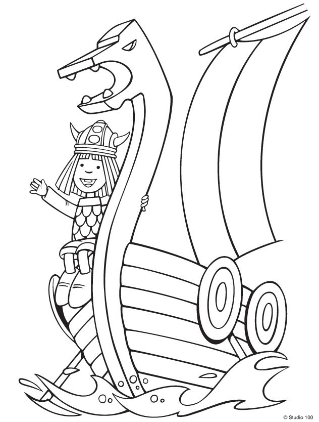 ぬりえページ: バイキング (キャラクター) #149389 - 無料の印刷可能なぬりえページ