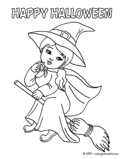 ぬりえページ: 魔女 (キャラクター) #108290 - 無料の印刷可能なぬりえページ