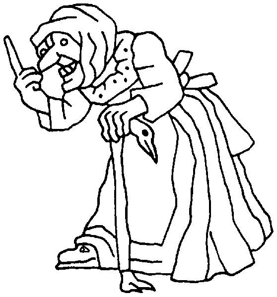 ぬりえページ: 魔女 (キャラクター) #108364 - 無料の印刷可能なぬりえページ