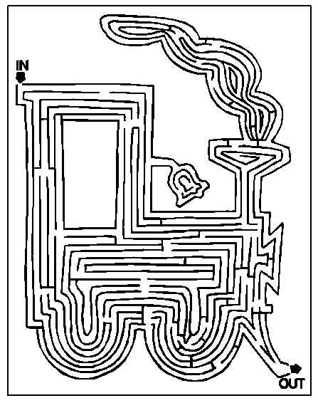 ぬりえページ: 迷路 (教育的) #126540 - 無料の印刷可能なぬりえページ