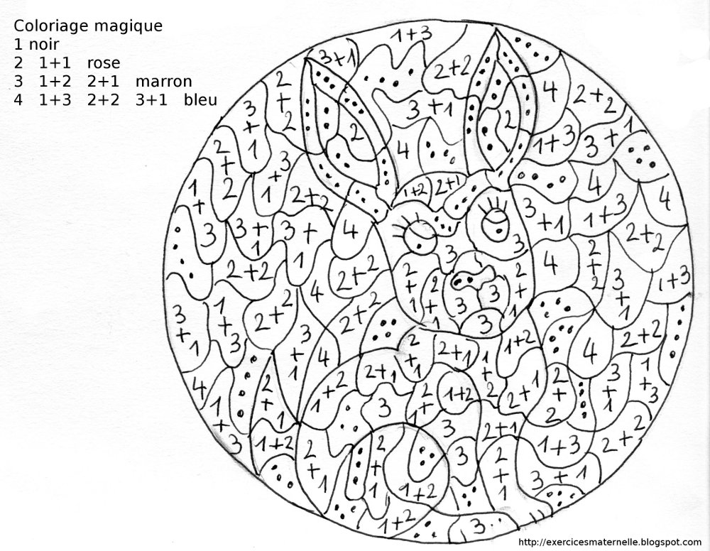ぬりえページ: 魔法の着色 (教育的) #126187 - 無料の印刷可能なぬりえページ