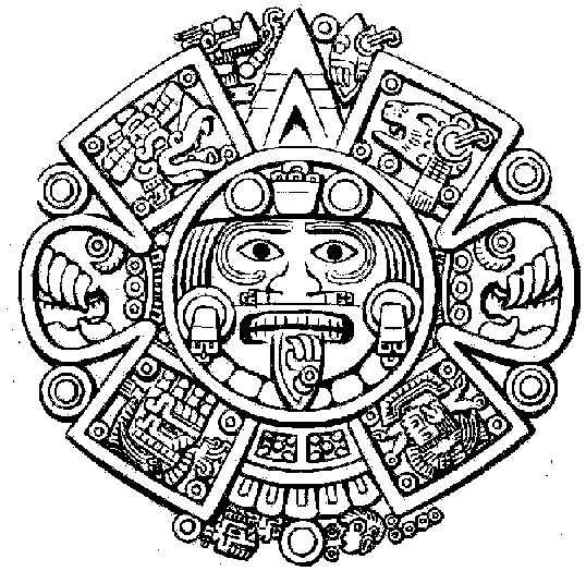 ぬりえページ: アステカ神話 (神々と女神) #111542 - 無料の印刷可能なぬりえページ