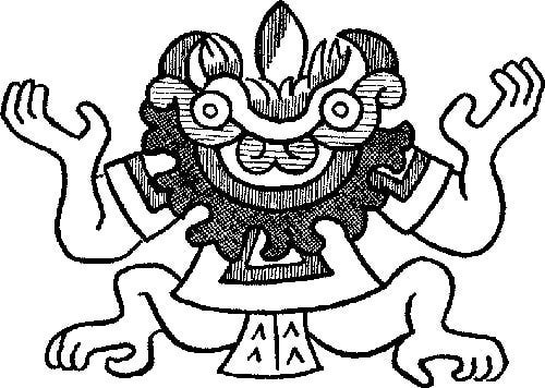 ぬりえページ: アステカ神話 (神々と女神) #111561 - 無料の印刷可能なぬりえページ