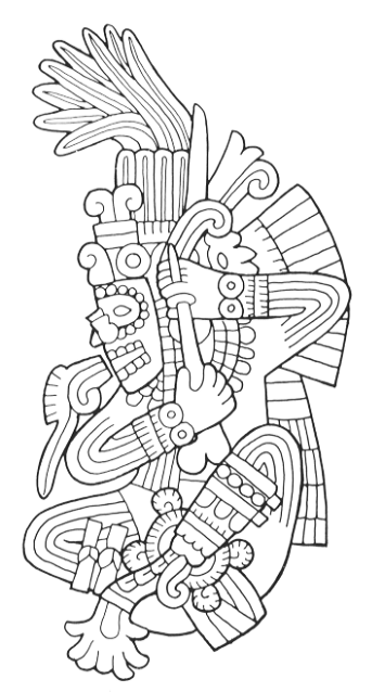 ぬりえページ: アステカ神話 (神々と女神) #111592 - 無料の印刷可能なぬりえページ