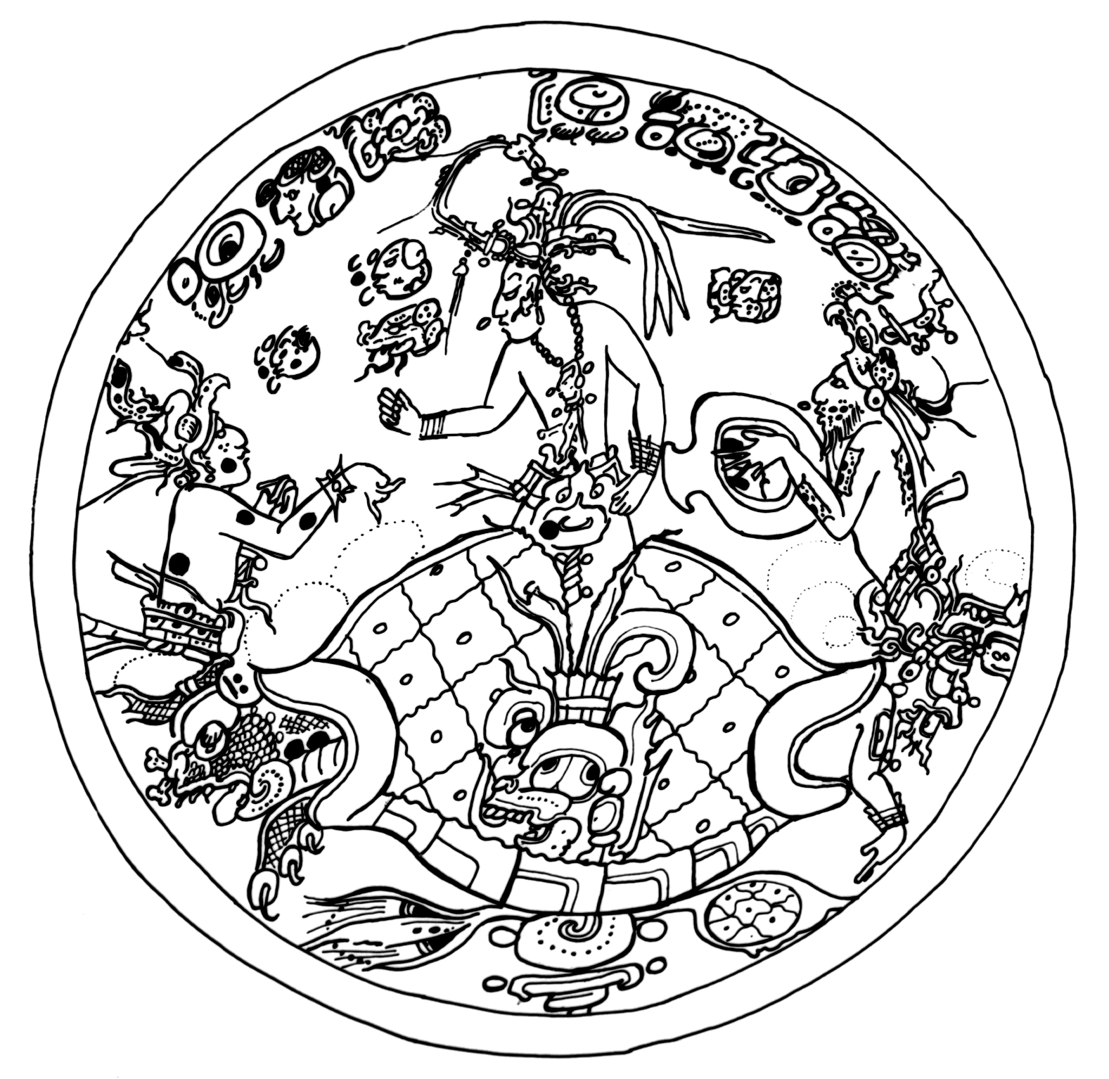 ぬりえページ: アステカ神話 (神々と女神) #111645 - 無料の印刷可能なぬりえページ
