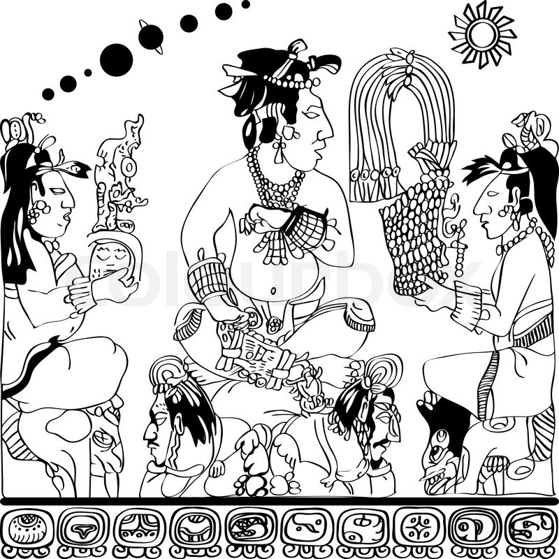 ぬりえページ: アステカ神話 (神々と女神) #111649 - 無料の印刷可能なぬりえページ