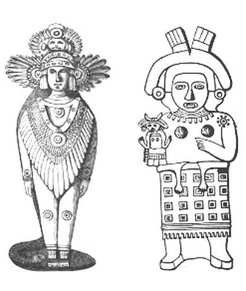 ぬりえページ: アステカ神話 (神々と女神) #111655 - 無料の印刷可能なぬりえページ