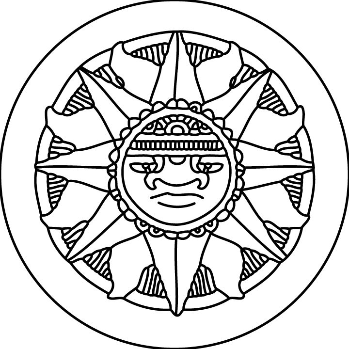 ぬりえページ: アステカ神話 (神々と女神) #111751 - 無料の印刷可能なぬりえページ