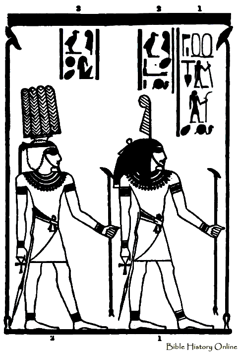ぬりえページ: エジプト神話 (神々と女神) #111145 - 無料の印刷可能なぬりえページ