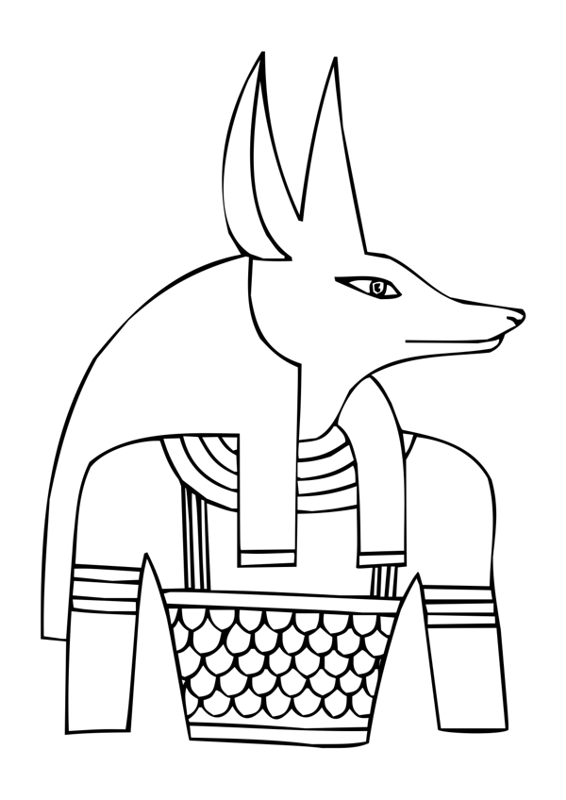 ぬりえページ: エジプト神話 (神々と女神) #111148 - 無料の印刷可能なぬりえページ