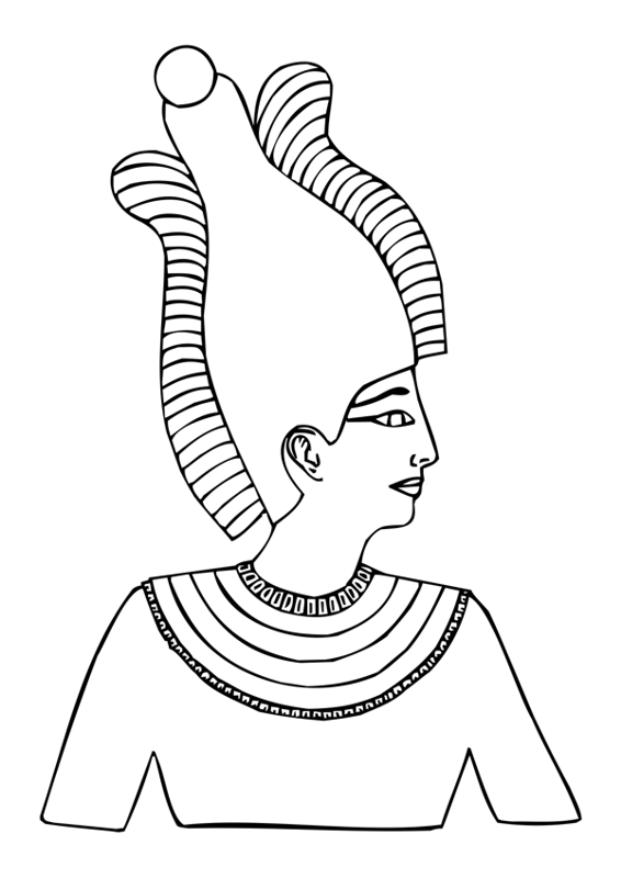 ぬりえページ: エジプト神話 (神々と女神) #111177 - 無料の印刷可能なぬりえページ