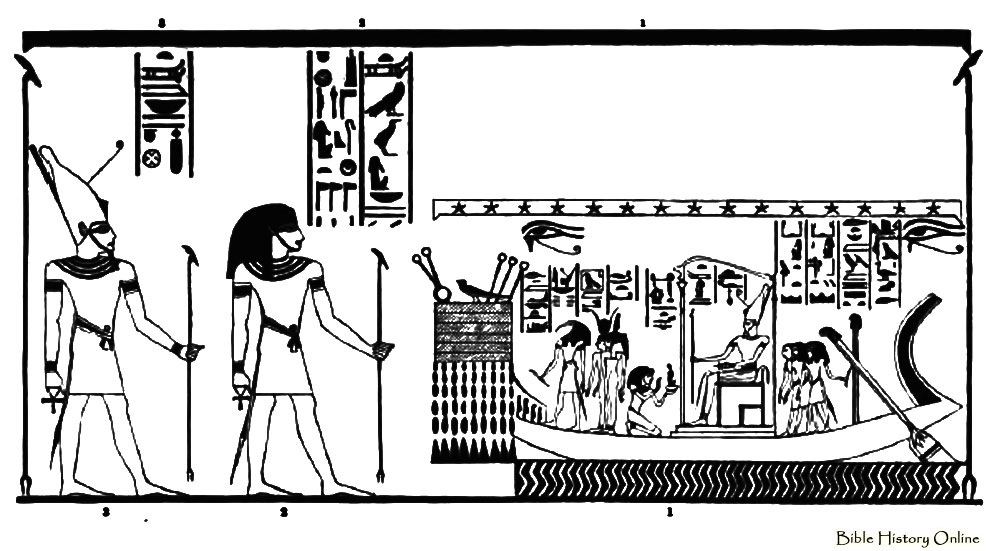 ぬりえページ: エジプト神話 (神々と女神) #111210 - 無料の印刷可能なぬりえページ