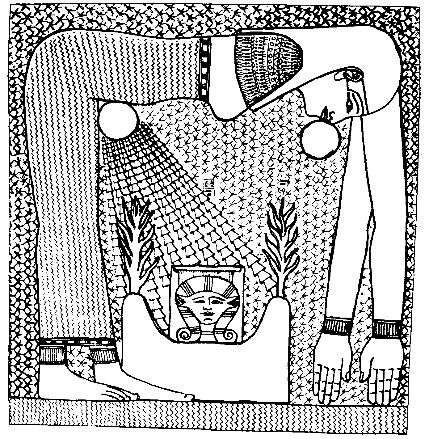 ぬりえページ: エジプト神話 (神々と女神) #111233 - 無料の印刷可能なぬりえページ