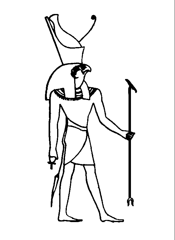 ぬりえページ: エジプト神話 (神々と女神) #111234 - 無料の印刷可能なぬりえページ