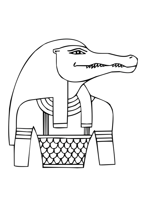 ぬりえページ: エジプト神話 (神々と女神) #111244 - 無料の印刷可能なぬりえページ
