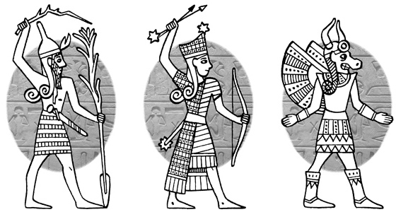 ぬりえページ: エジプト神話 (神々と女神) #111285 - 無料の印刷可能なぬりえページ