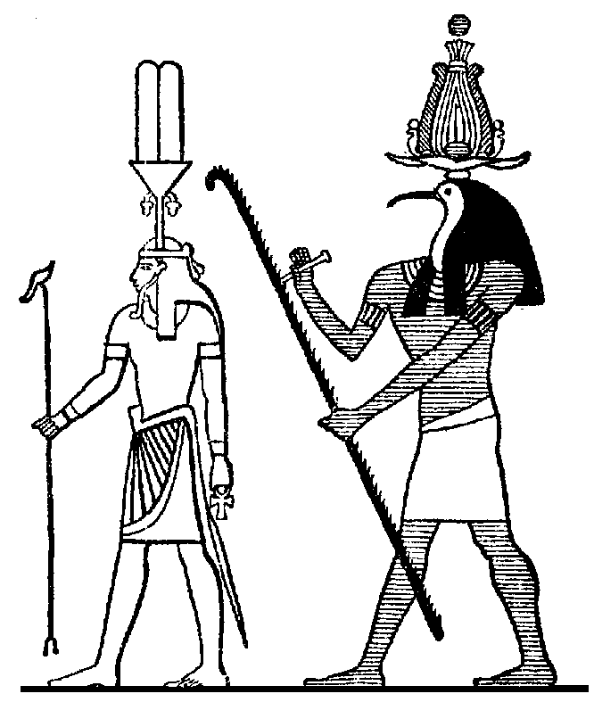 ぬりえページ: エジプト神話 (神々と女神) #111294 - 無料の印刷可能なぬりえページ