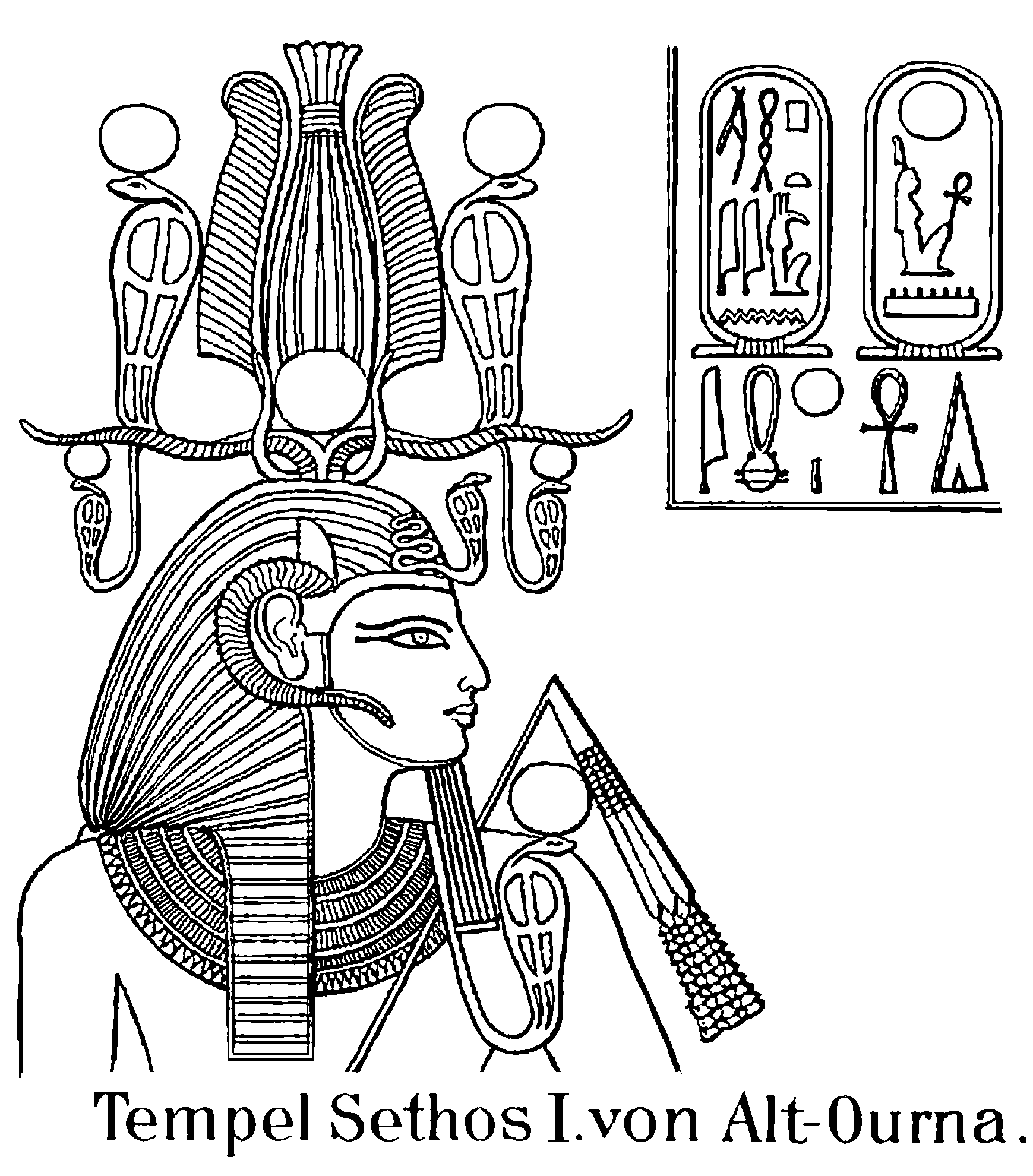 ぬりえページ: エジプト神話 (神々と女神) #111360 - 無料の印刷可能なぬりえページ