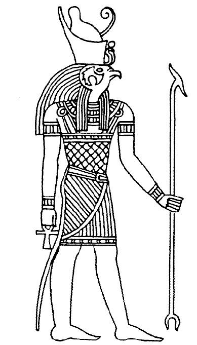 ぬりえページ: エジプト神話 (神々と女神) #111375 - 無料の印刷可能なぬりえページ