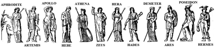 ぬりえページ: ギリシャ神話 (神々と女神) #109623 - 無料の印刷可能なぬりえページ