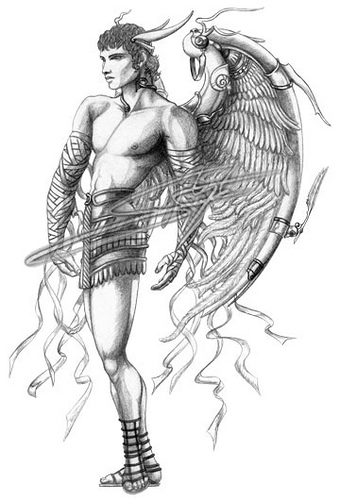 ぬりえページ: ギリシャ神話 (神々と女神) #109646 - 無料の印刷可能なぬりえページ