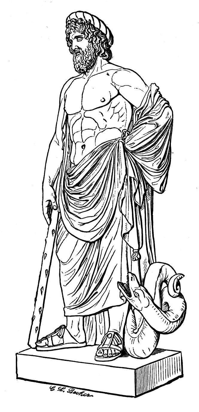 ぬりえページ: ギリシャ神話 (神々と女神) #109649 - 無料の印刷可能なぬりえページ