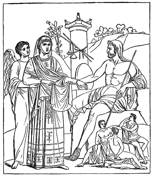 ぬりえページ: ギリシャ神話 (神々と女神) #109690 - 無料の印刷可能なぬりえページ