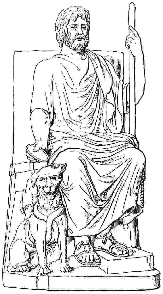 ぬりえページ: ギリシャ神話 (神々と女神) #109763 - 無料の印刷可能なぬりえページ