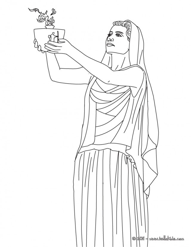 ぬりえページ: ギリシャ神話 (神々と女神) #109831 - 無料の印刷可能なぬりえページ