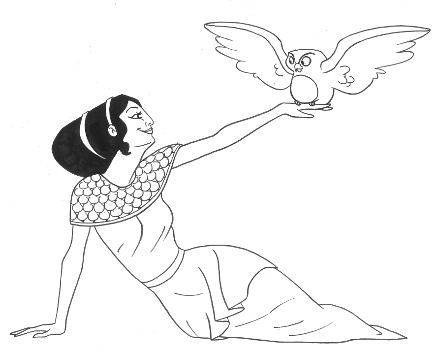 ぬりえページ: ギリシャ神話 (神々と女神) #109859 - 無料の印刷可能なぬりえページ