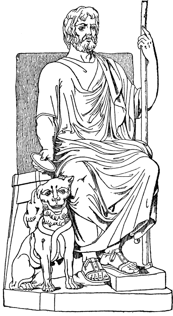ぬりえページ: ギリシャ神話 (神々と女神) #109893 - 無料の印刷可能なぬりえページ