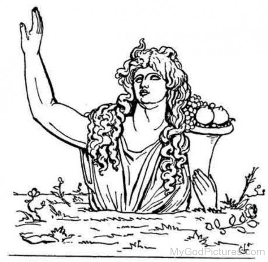 ぬりえページ: ギリシャ神話 (神々と女神) #109974 - 無料の印刷可能なぬりえページ