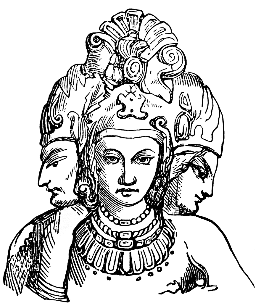 ぬりえページ: ヒンズー教の神話 (神々と女神) #109241 - 無料の印刷可能なぬりえページ