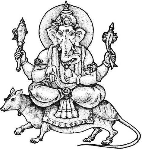 ぬりえページ: ヒンズー教の神話 (神々と女神) #109249 - 無料の印刷可能なぬりえページ