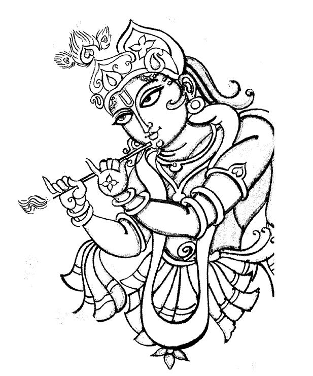 ぬりえページ: ヒンズー教の神話 (神々と女神) #109257 - 無料の印刷可能なぬりえページ