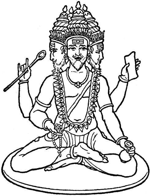 ぬりえページ: ヒンズー教の神話 (神々と女神) #109267 - 無料の印刷可能なぬりえページ