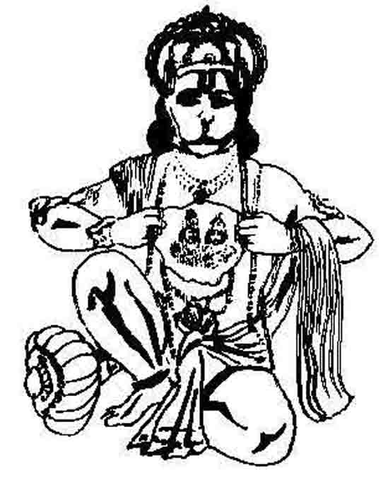 ぬりえページ: ヒンズー教の神話 (神々と女神) #109271 - 無料の印刷可能なぬりえページ
