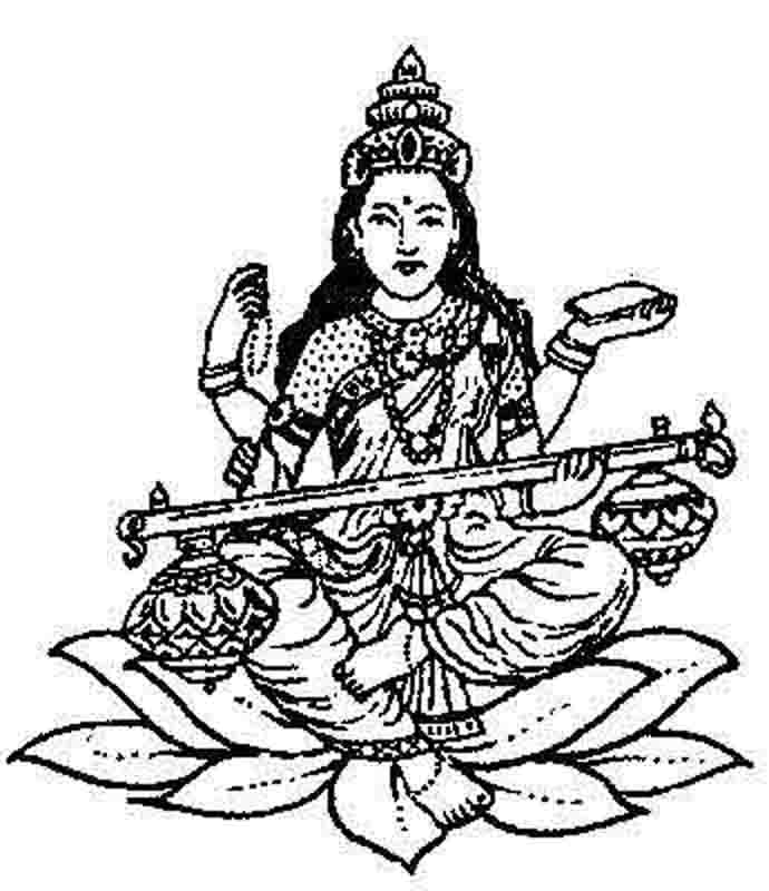 ぬりえページ: ヒンズー教の神話 (神々と女神) #109304 - 無料の印刷可能なぬりえページ