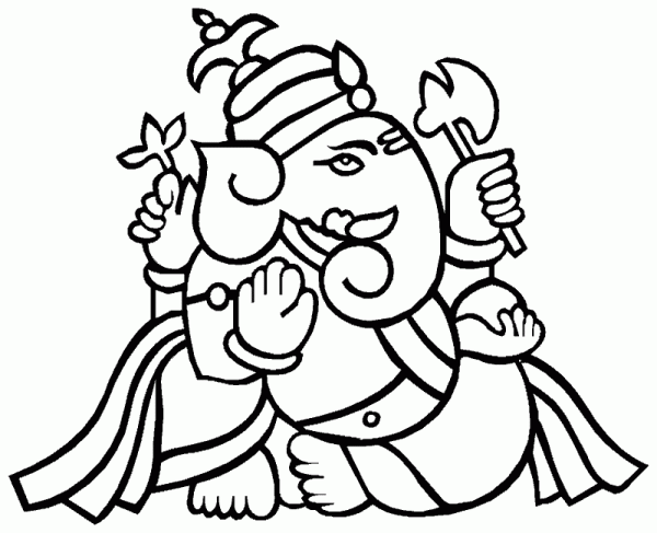 ぬりえページ: ヒンズー教の神話 (神々と女神) #109314 - 無料の印刷可能なぬりえページ