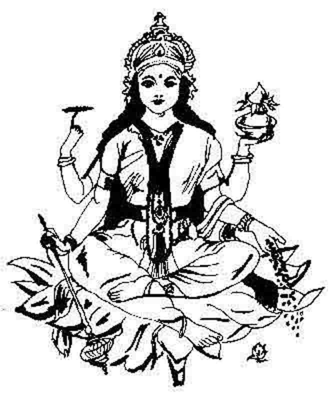 ぬりえページ: ヒンズー教の神話 (神々と女神) #109350 - 無料の印刷可能なぬりえページ