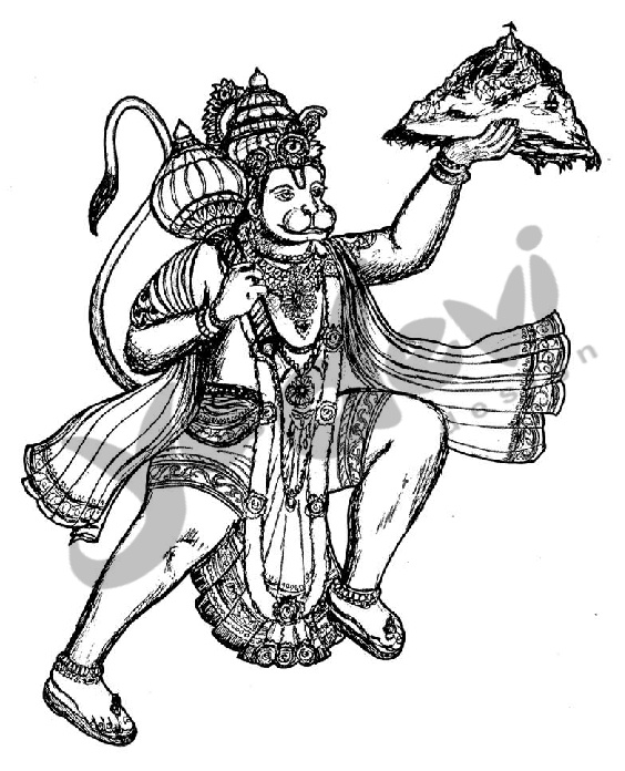 ぬりえページ: ヒンズー教の神話 (神々と女神) #109351 - 無料の印刷可能なぬりえページ