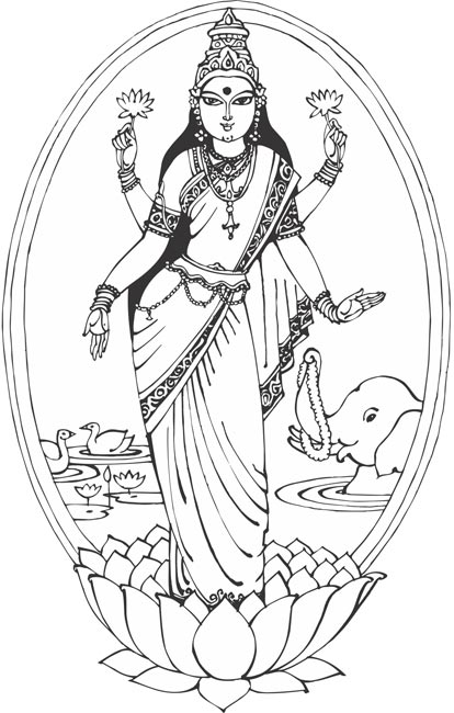 ぬりえページ: ヒンズー教の神話 (神々と女神) #109359 - 無料の印刷可能なぬりえページ