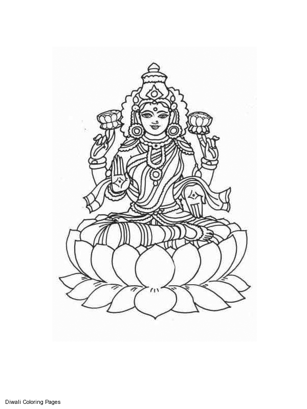 ぬりえページ: ヒンズー教の神話 (神々と女神) #109416 - 無料の印刷可能なぬりえページ