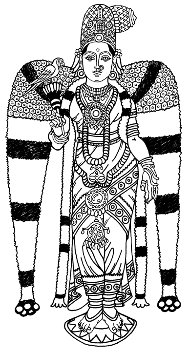 ぬりえページ: ヒンズー教の神話 (神々と女神) #109475 - 無料の印刷可能なぬりえページ