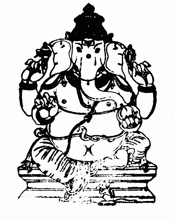 ぬりえページ: ヒンズー教の神話 (神々と女神) #109493 - 無料の印刷可能なぬりえページ