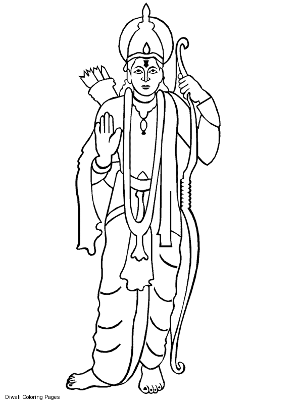 ぬりえページ: ヒンズー教の神話 (神々と女神) #109495 - 無料の印刷可能なぬりえページ