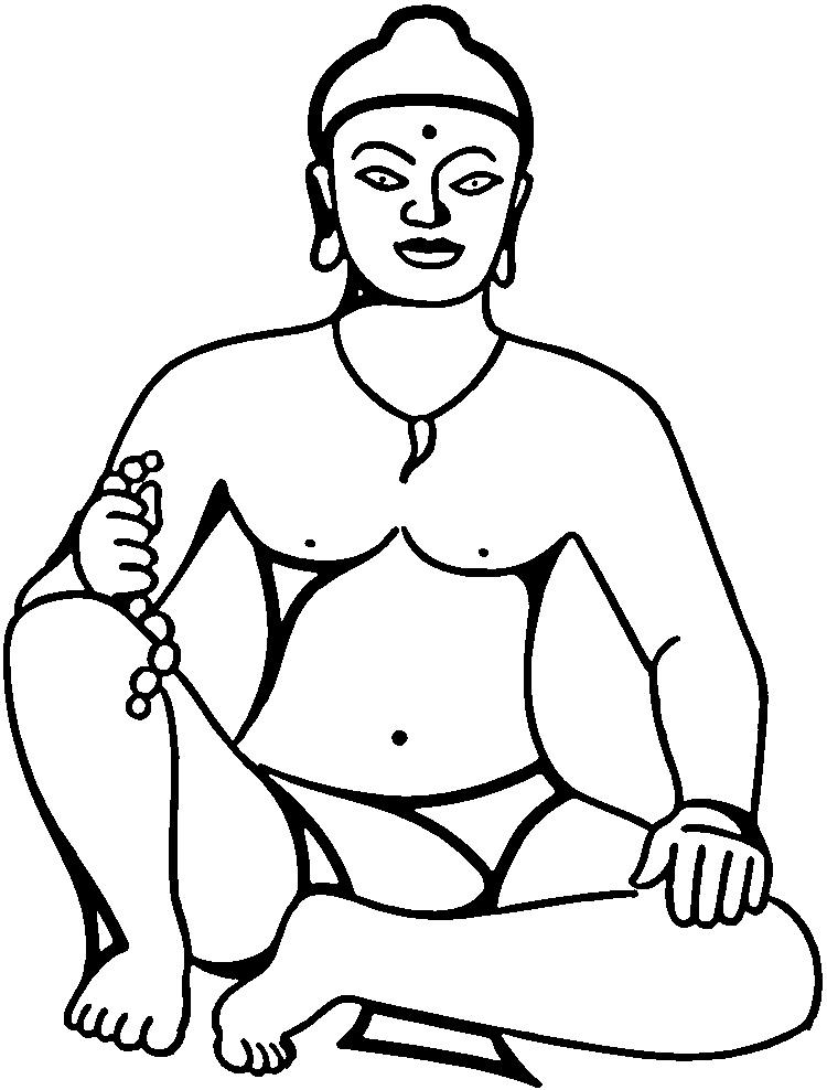 ぬりえページ: ヒンズー教の神話: 仏 (神々と女神) #89507 - 無料の印刷可能なぬりえページ